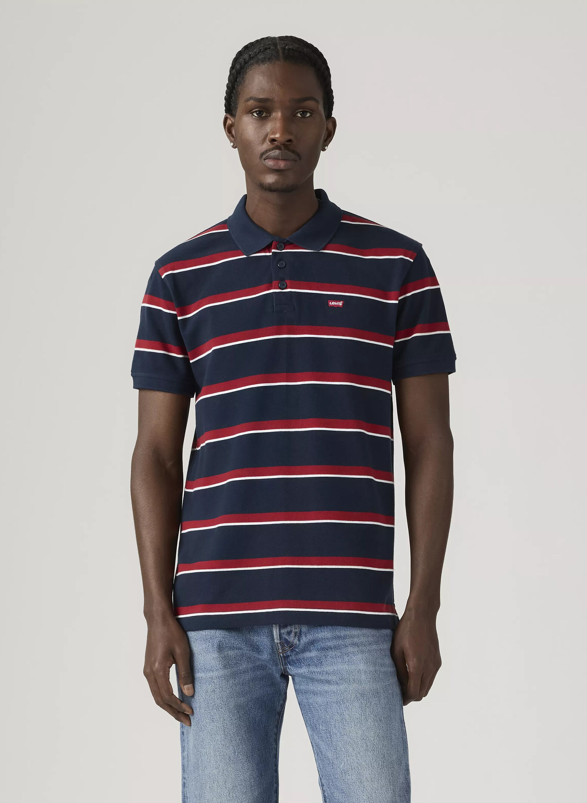 LEVI'S® POLO PIQUET RIGATA XL