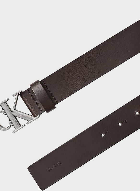 CINTURA BUCKLE SMOOTH, YG1 BROWN, medium