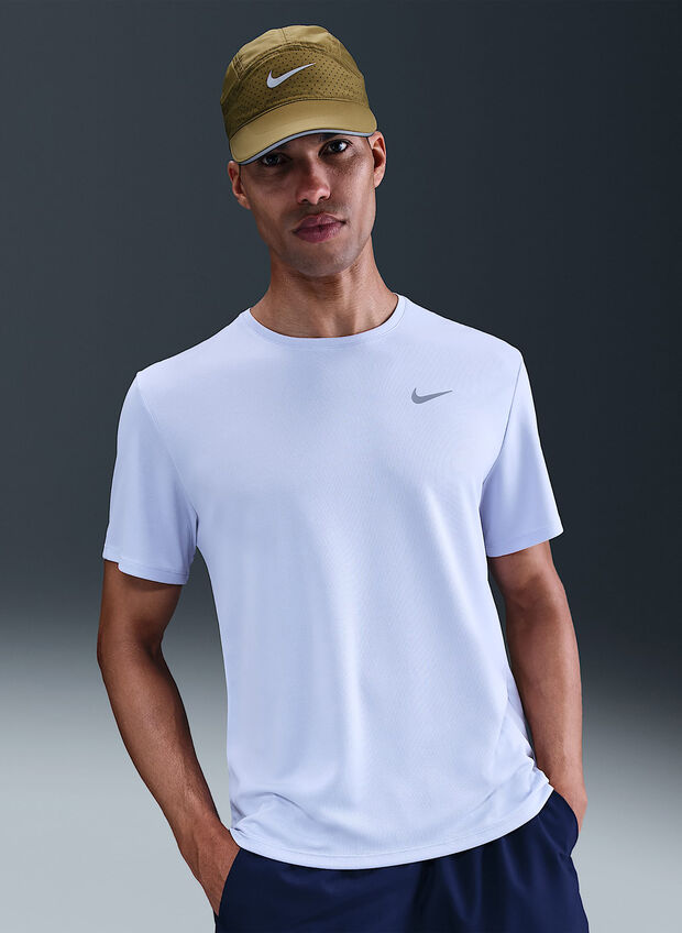 MAGLIA MILER A MANICA CORTA DRI-FIT UV, 057 CEL, large