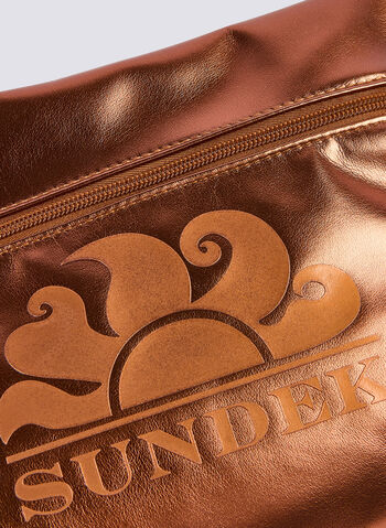 POCHETTE LAMINATA, B0300 COFFEE, small