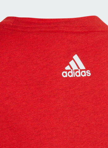 MAGLIA FUTURE ICONS 3-STRIPES LOGO RAGAZZO, REDWHT, small