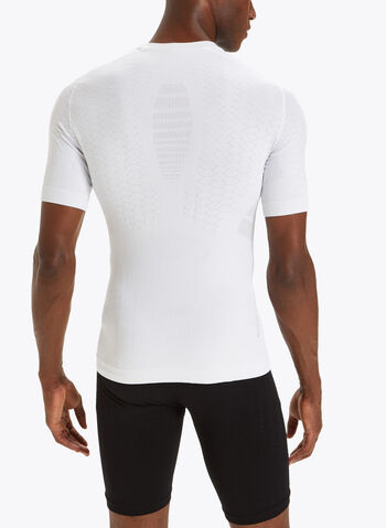 MAGLIA A MANICHE CORTE HIDDEN POWER ACTIVE, 20002 WHT, small