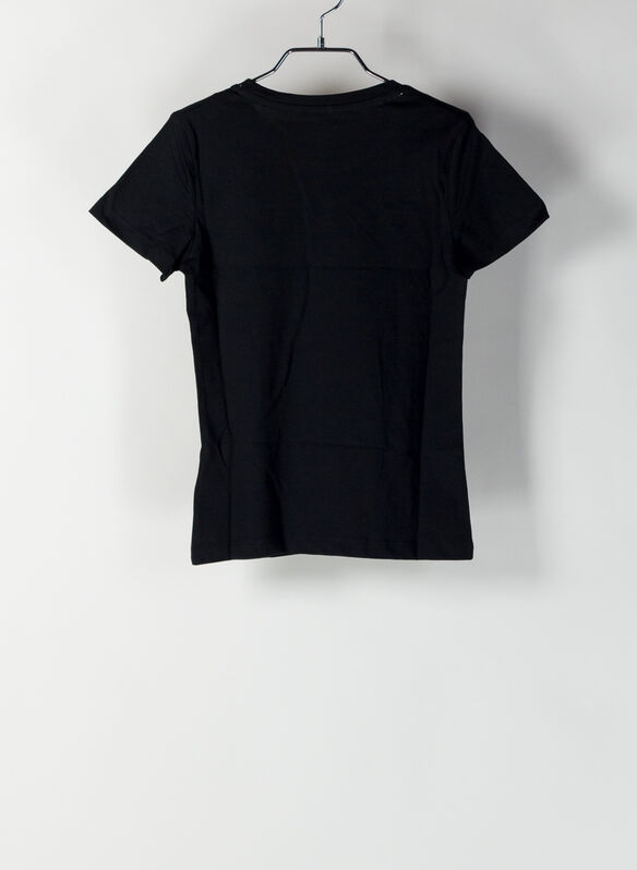T-SHIRT ALPHA RAGAZZA, 01BLK, medium