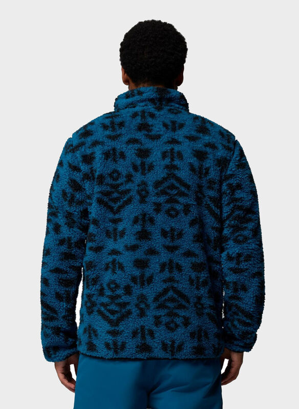 FELPA SHERPA FULL ZIP WINTER REVERSE, 442 BLUEBLK, medium