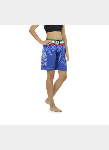 PANTALONCINO BOXE FASCIA TRICOLORE UNISEX, 02 NVY, small