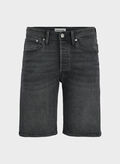 BERMUDA JEANS RICK, BLACK DENIM, thumb