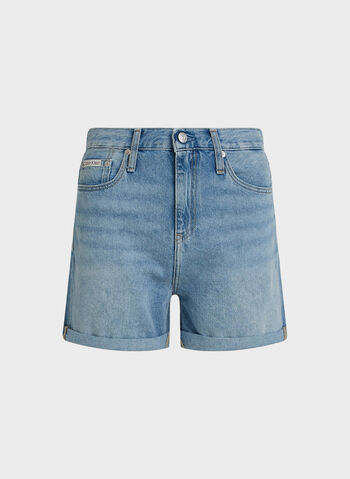 SHORT MOM JEANS, 1AA CHIARO, small