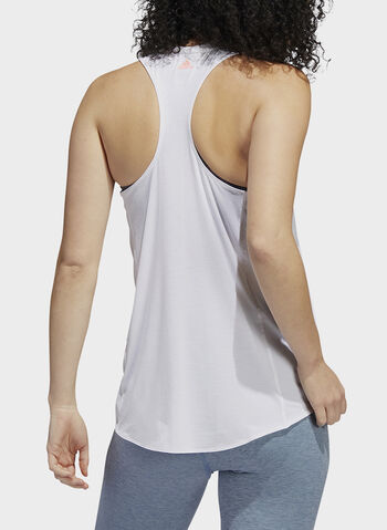 CANOTTA 3-STRIPES LOGO PRIMEGREEN, UNI WHTPINK, small