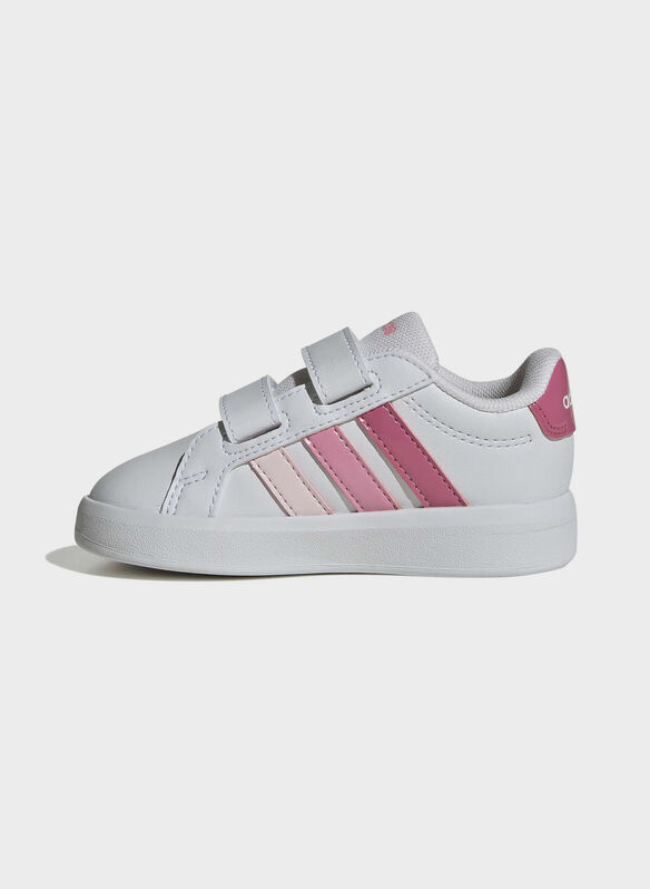 SCARPA GRAND COURT 3.0 VELCRO BIMBA, - WHTFUXPINK, medium