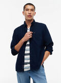 CAMICIA VELLUTO, C1G NVY, thumb
