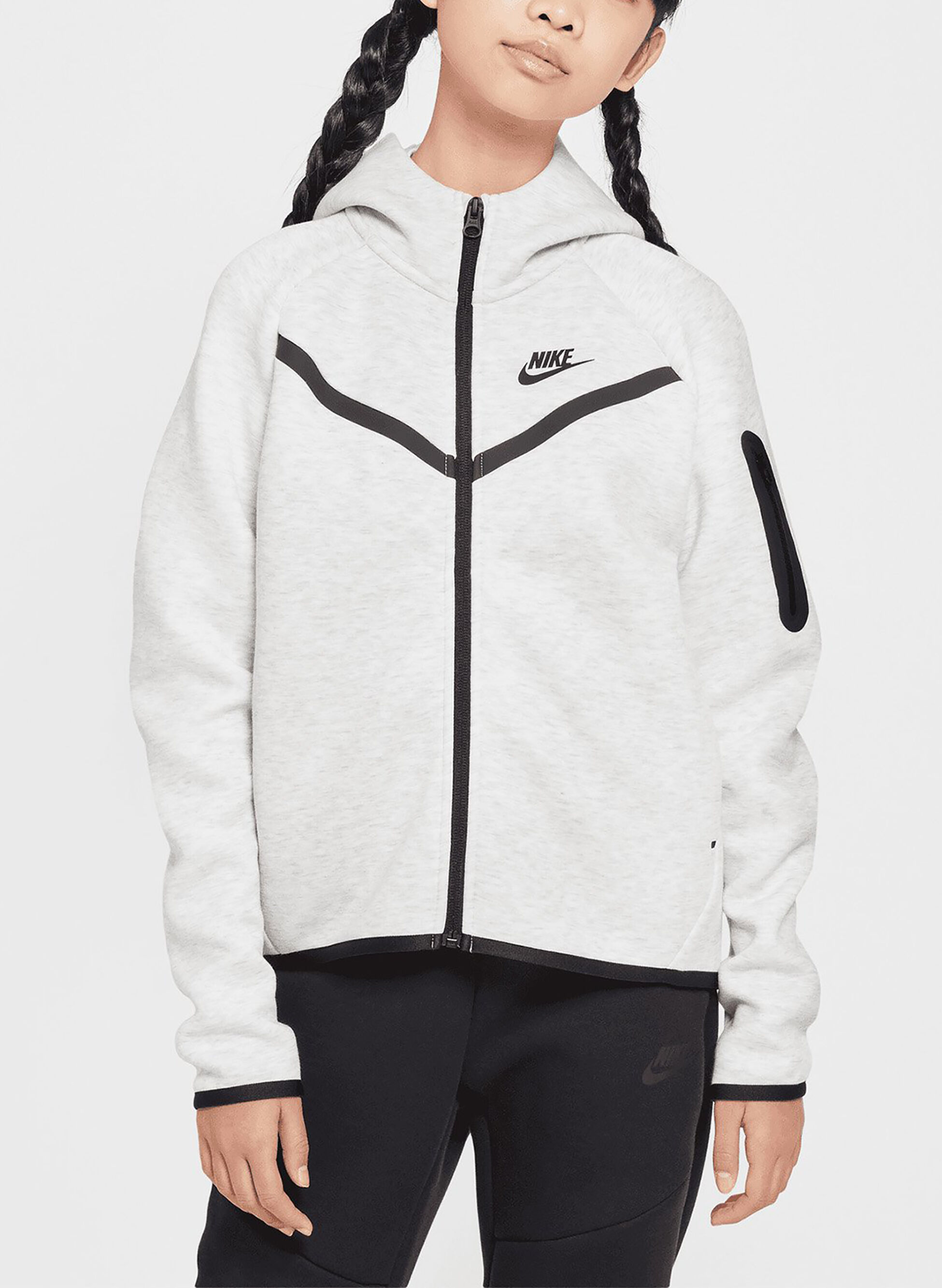 FELPA FULL ZIP TECH FLEECE RAGAZZA