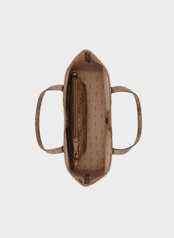 BORSA VIKKY SHOPPER LOGATA, LTL LATTE LOGO, small