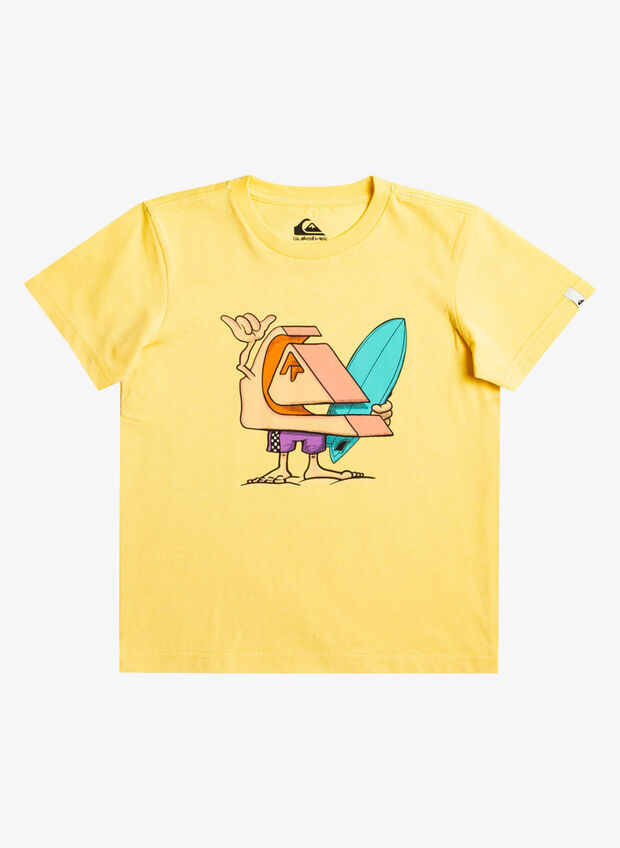 T-SHIRT SURF BUDDY BAMBINO, YFB0 YELLOW, large
