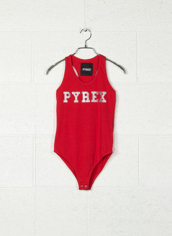 BODY LOGO GLITTER, ROSSO, small