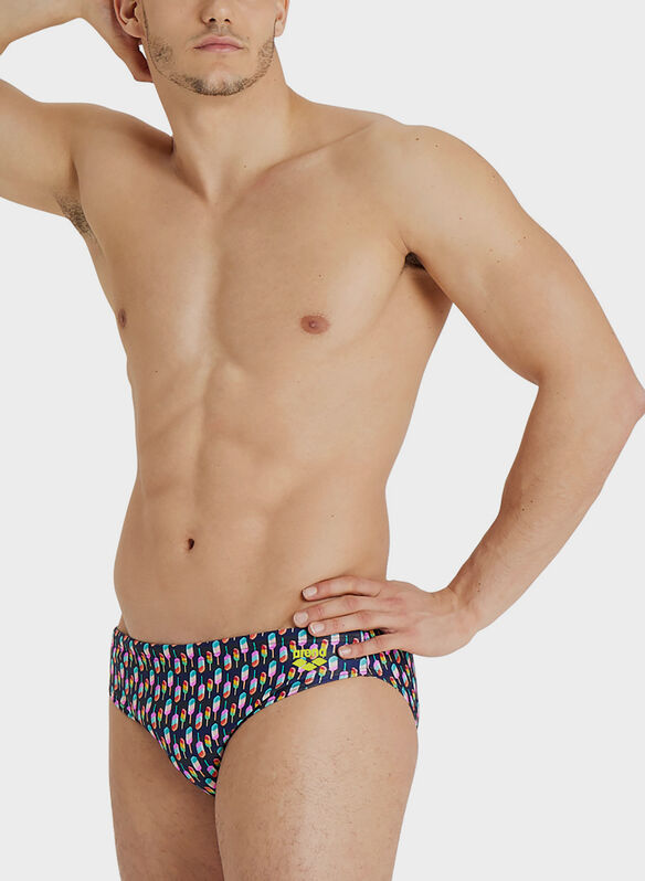 COSTUME SLIP AL LOVER GRAPHIC, 550ASPHALTMULTI, medium