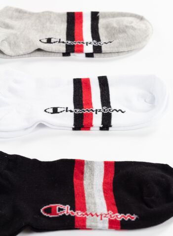 CALZINI CORTI DA SNEAKERS 3 PAIA, WW001 WHTGREYBLK, small