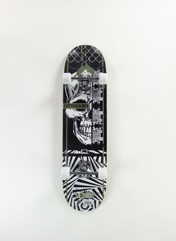 SKATEBOARD ROCES CITY SKULL 31, NG, large