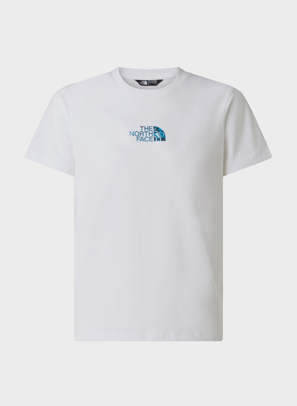 T-SHIRT LOGO LIQUID RAGAZZO, - WHT, medium