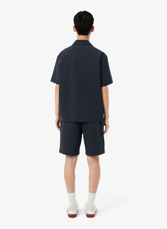 BERMUDA GOFFRATO RELAXED, 4CI GRAFITE, medium