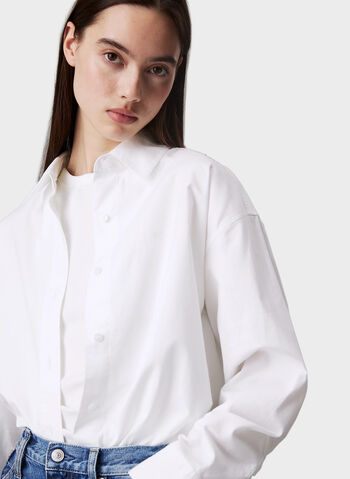 CAMICIA OVER, YAF WHT, small