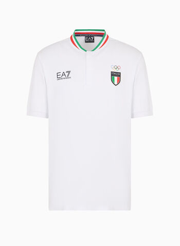 POLO NATURAL VENTUS7 ITALIA TEAM PARIS 2024, 1100 WHT, small