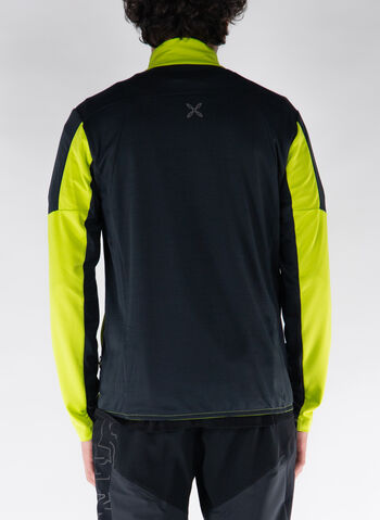 FELPA FULL ZIP ROCK ALP, 47 LIMEBLK, small