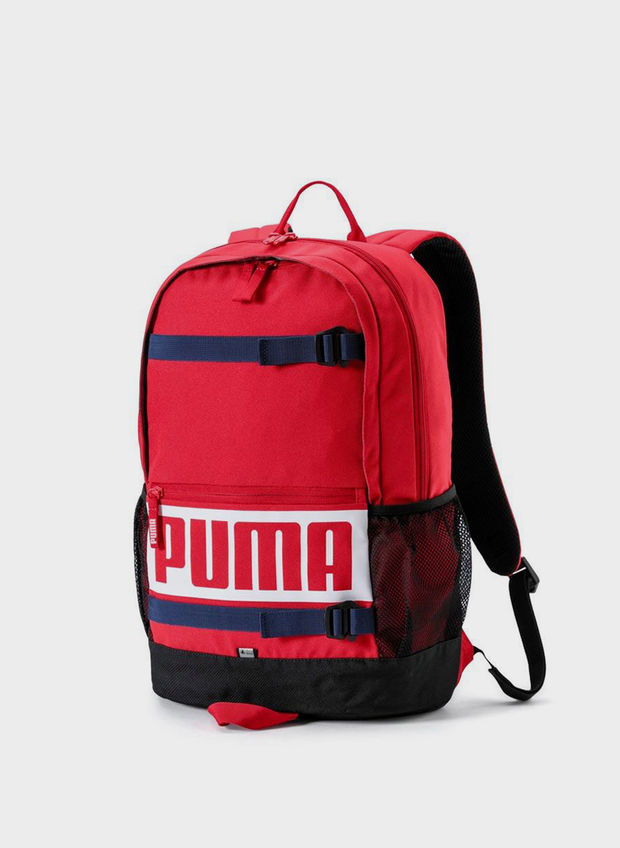 PUMA ZAINO PUMA DECK LOGO Nero, Rosso Uomo | Sport85