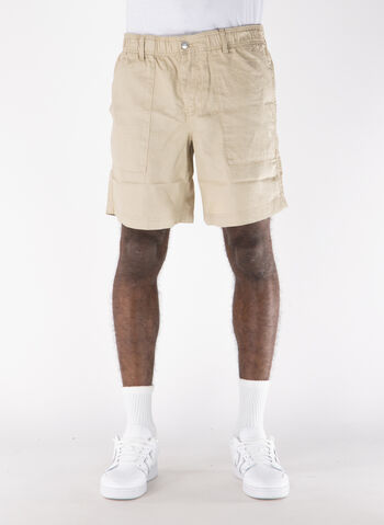 BERMUDA MISTO LINO, , small