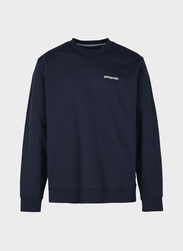 FELPA MICRO LOGO GIROCOLLO, NVY, large
