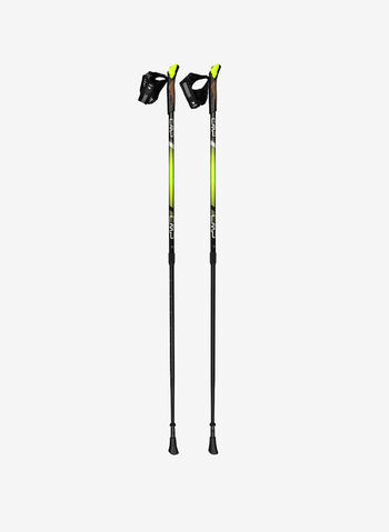 COPPIA BASTONCINI MANIVA TREKKING NORDIC WALKING, 53UL BLKLIME, small