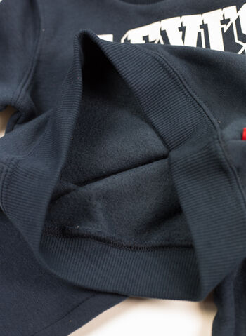 TUTA GIROCOLLO CON STAMPA INFANT, C8D NVY, small