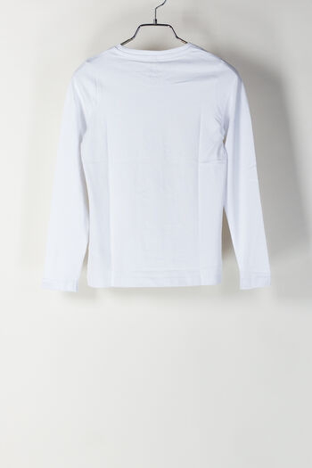 T-SHIRT SAIMA RAGAZZA, WHT, small