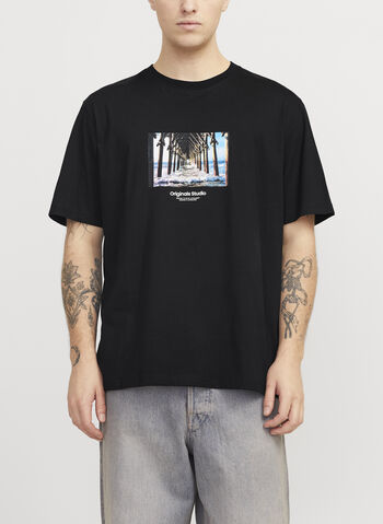 T-SHIRT SHORTSLEEVE ORIGINAL STUDIO, BLACK, small