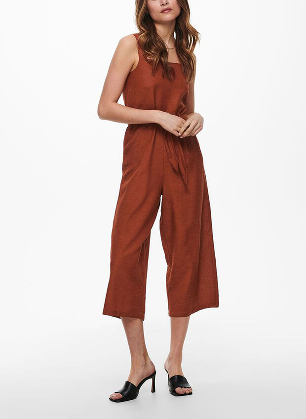 ONLY TUTA CROPPED JUMPSUIT Marrone | Sport85