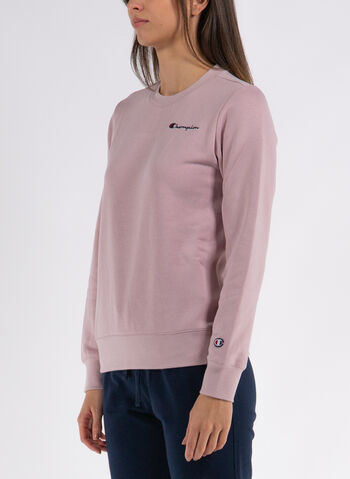 FELPA GIROCOLLO CON MICRO LOGO, , small