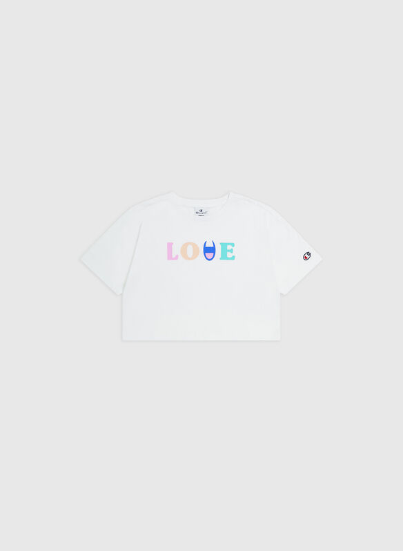 T-SHIRT ICONS RAGAZZA, WW001 WHT, medium