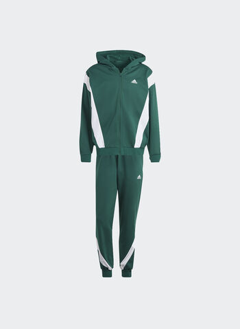 TUTA SPORTSWEAR FLEECE HOODED, GREEN, small