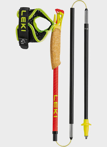 COPPIA BASTONI ULTRATRAIL FX ONE, BRIGHT RED, small