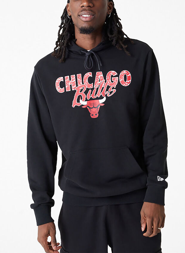 FELPA HOODIE CHICAGO BULLS, BLK, large
