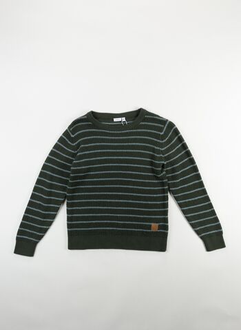 MAGLIONE NALLAN A RIGHE RAGAZZO, ROSIN, small