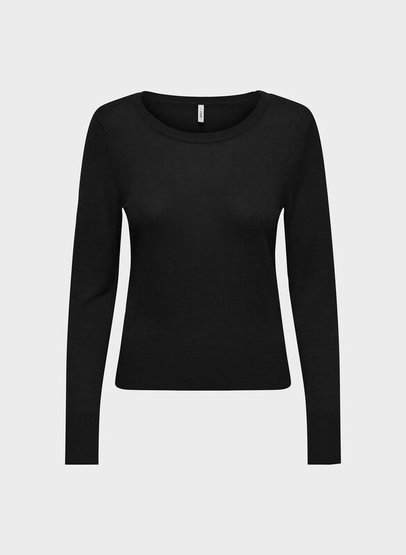 MAGLIONE ONLVIENNA, BLACK, medium