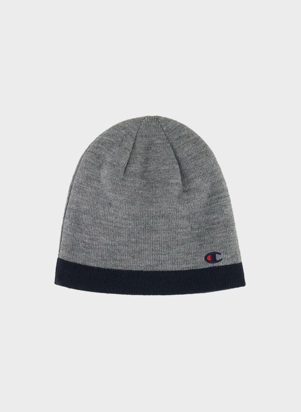 CAPPELLO IN MAGLIA, EM021 BLKGREY, large