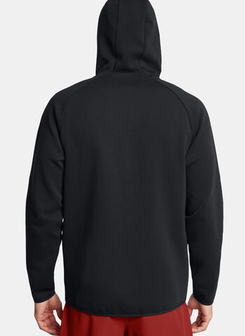 FELPA UA UNSTOPPABLE FLEECE FULL ZIP, 001 BLK, small