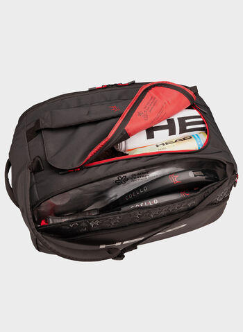 BORSA COELLO PRO X L PADEL, BLKRED, small