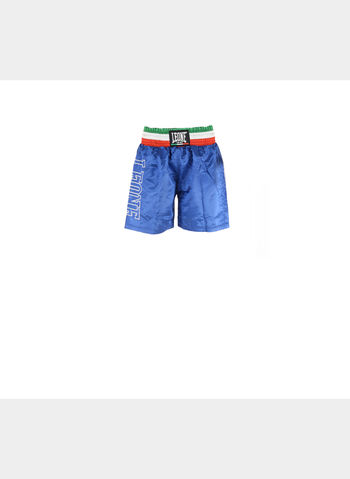 PANTALONCINO BOXE FASCIA TRICOLORE UNISEX, 02 NVY, small