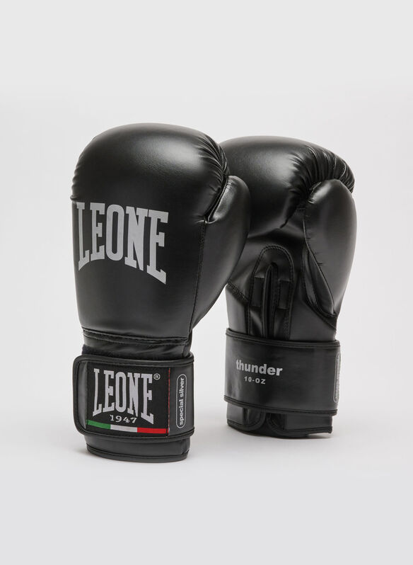 GUANTO BOXE THUNDER 16OZ, 01 BLK, medium