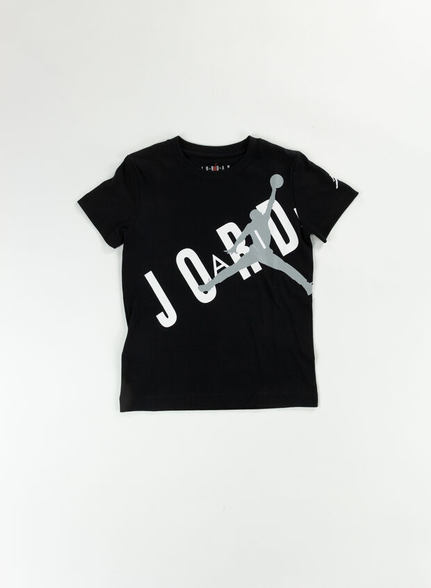 T-SHIRT GRAPHIC AIR SPECKLE BAMBINO, 023 BLK, large