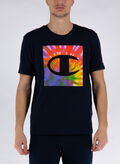 T-SHIRT GRAPHIC RAVE, BS501 NVY, thumb