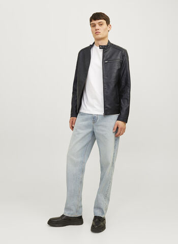 GIACCA ECOPELLE, BLACK BLACK, small