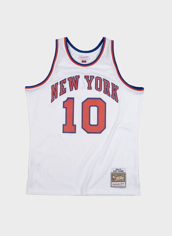 CANOTTA SWINGMAN WALT FRAZIER NEW YORK KNICKS 1969-70 JERSEY, WHITE, small